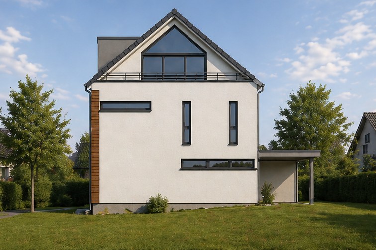 Einfamilienhaus Bad Homburg, West-Ansicht